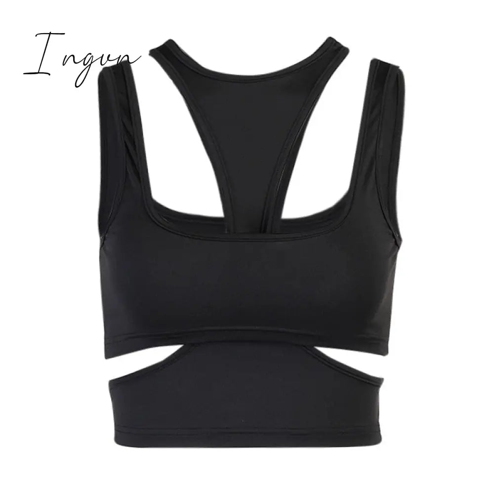 Ingvn - 80s fashion 21 Style Sexy Vintage Strappy Y2K Halter Crop Top Women Summer 90s Backless Cami Tops Tees Ladies Fashion Fitness Camisole Party