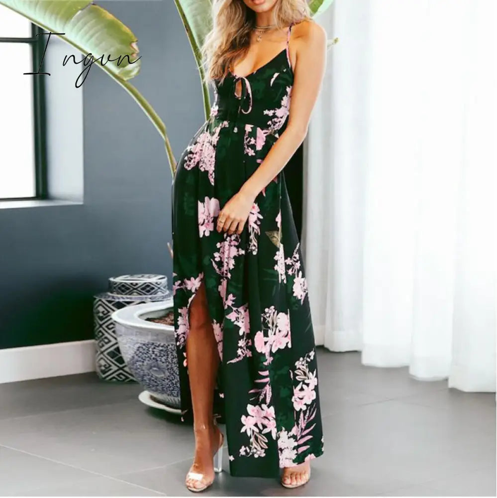 Ingvn - New European and American women's dress in spring and summer