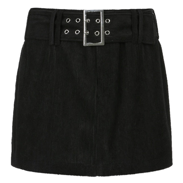 Women'S Jeans Skirt Y2K Belt Mini Denim Skirt Korean Low Waist Straight Short Skirt Summer Harajuku Sexy Vintage