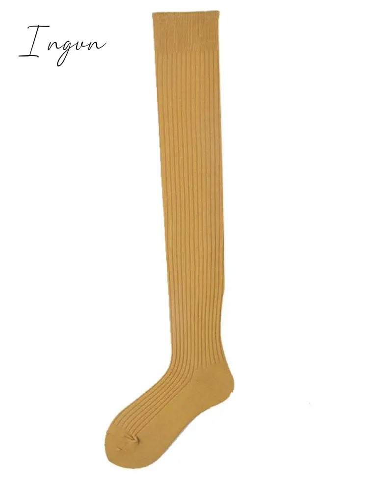 Ingvn - Autumn winter Cotton Knee-high stockings