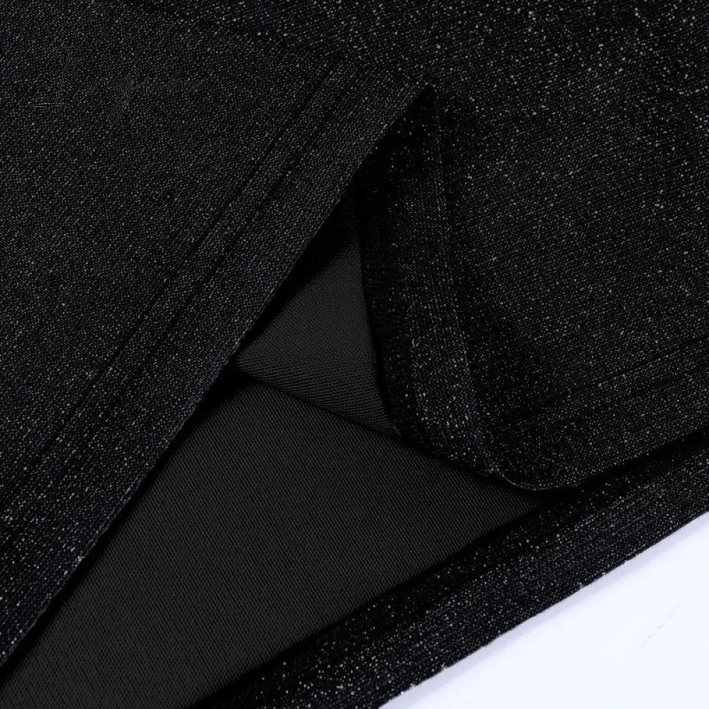 Ingvn - Women Sequin Sparkly U Neck Bodycon Mini Dress Summer Exotic Tight Elegant Party Evening Luxury Fashion Sexy Formal Dresses