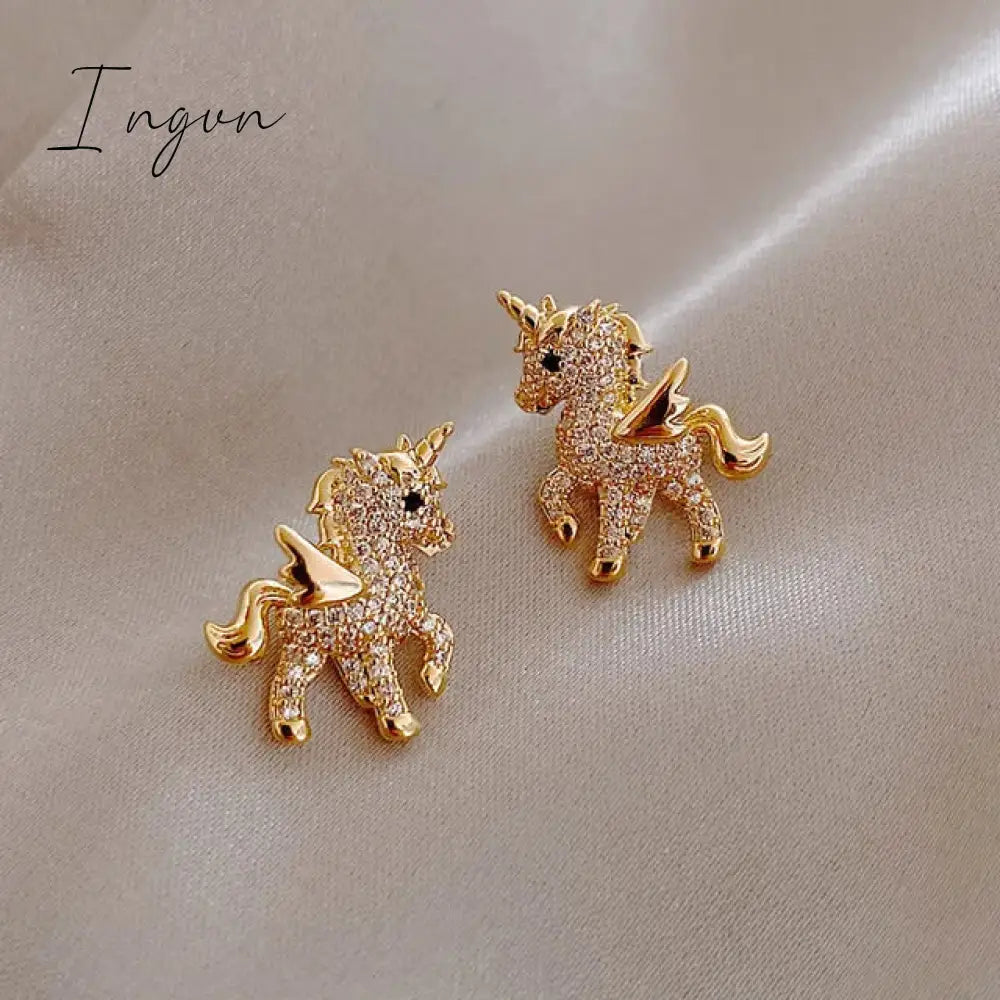 Hot Sale Exquisite Luxury Zircon Stud Earrings For Women AAA Zircon Shiny Rhinestone Geometrical Earring Party Wedding Jewelry