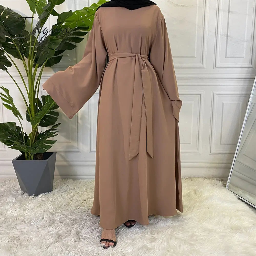 Ingvn - Outfits 2023 Fashion Trends Abaya Dubai Turkey Muslim Fashion Hijab Dress Kaftan Islam Clothing African Maxi Dresses For Women Vestido Robe Musulman De Mode