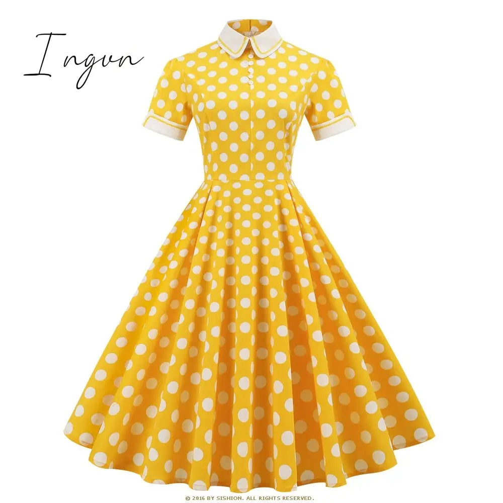 Ingvn - polka dot dress