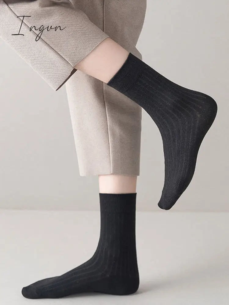 Ingvn - Casual Simple 10 Colors Socks