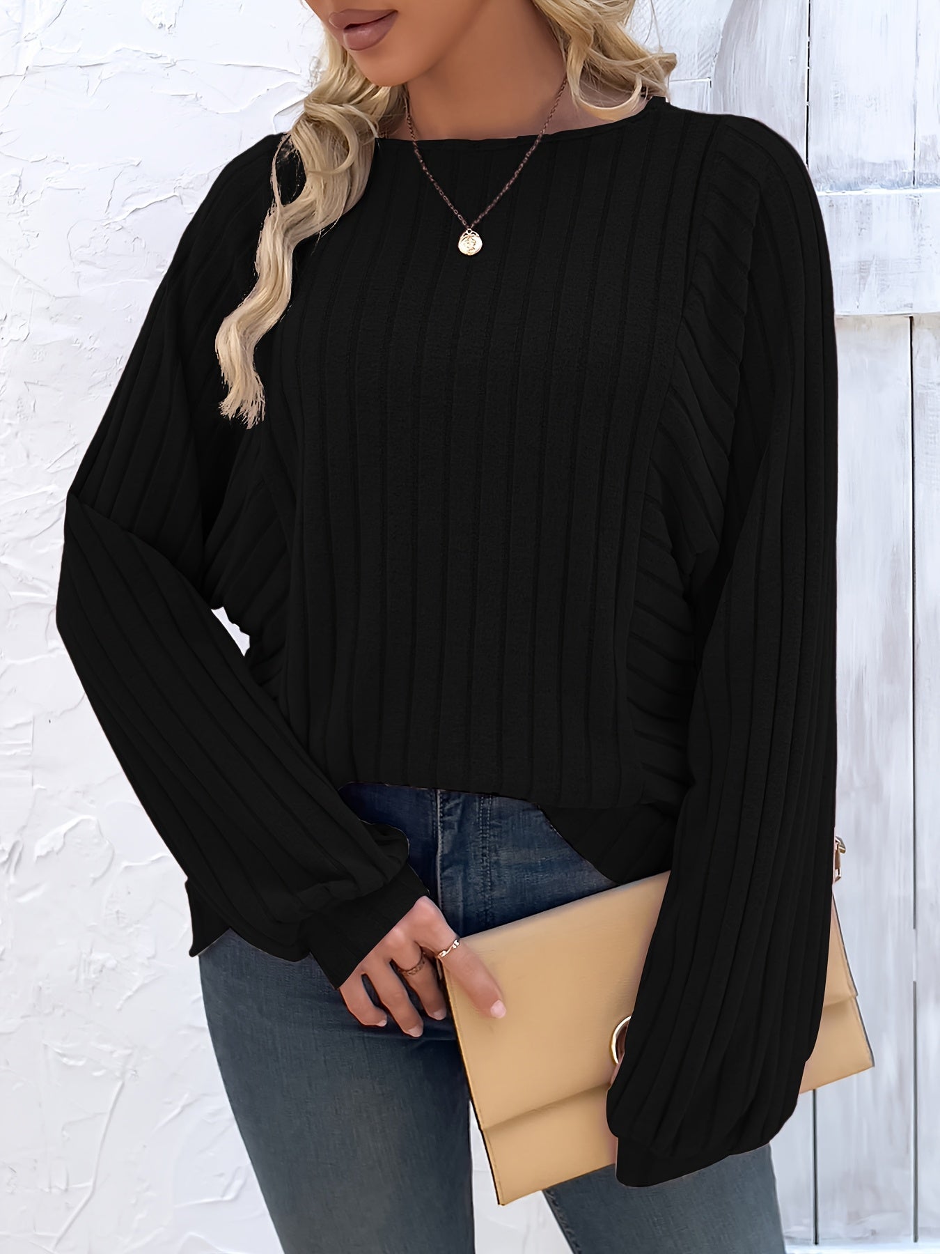 Women's Elegant Solid Color Casual Sports T-Shirt, Polyester, Round Neck, Regular Length, Sleeveless, Spring/Autumn, Knit Fabric, Fashion Top Tee