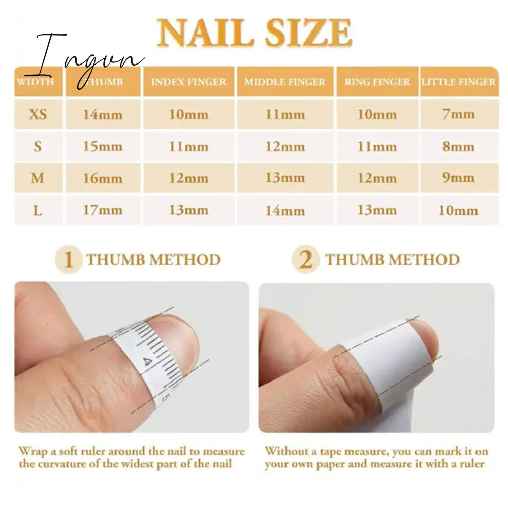 10Pcs Handmade Manicure Medium Almond Ballet Fake Nails Shell Limite Nails Press On Nails Design with Adhesive Nail File Set