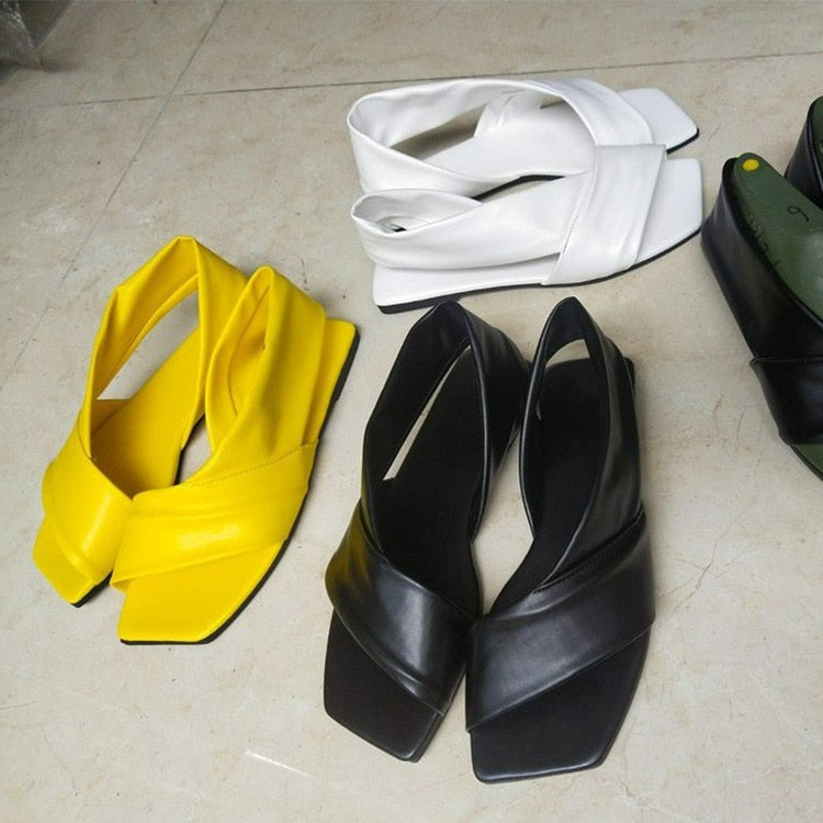 Women Flats Sandals Rome Shoes  Summer New Trend Fashion Beach Slippers Casual Ladies Shoes Bohemian Slides Zapatos Mujer