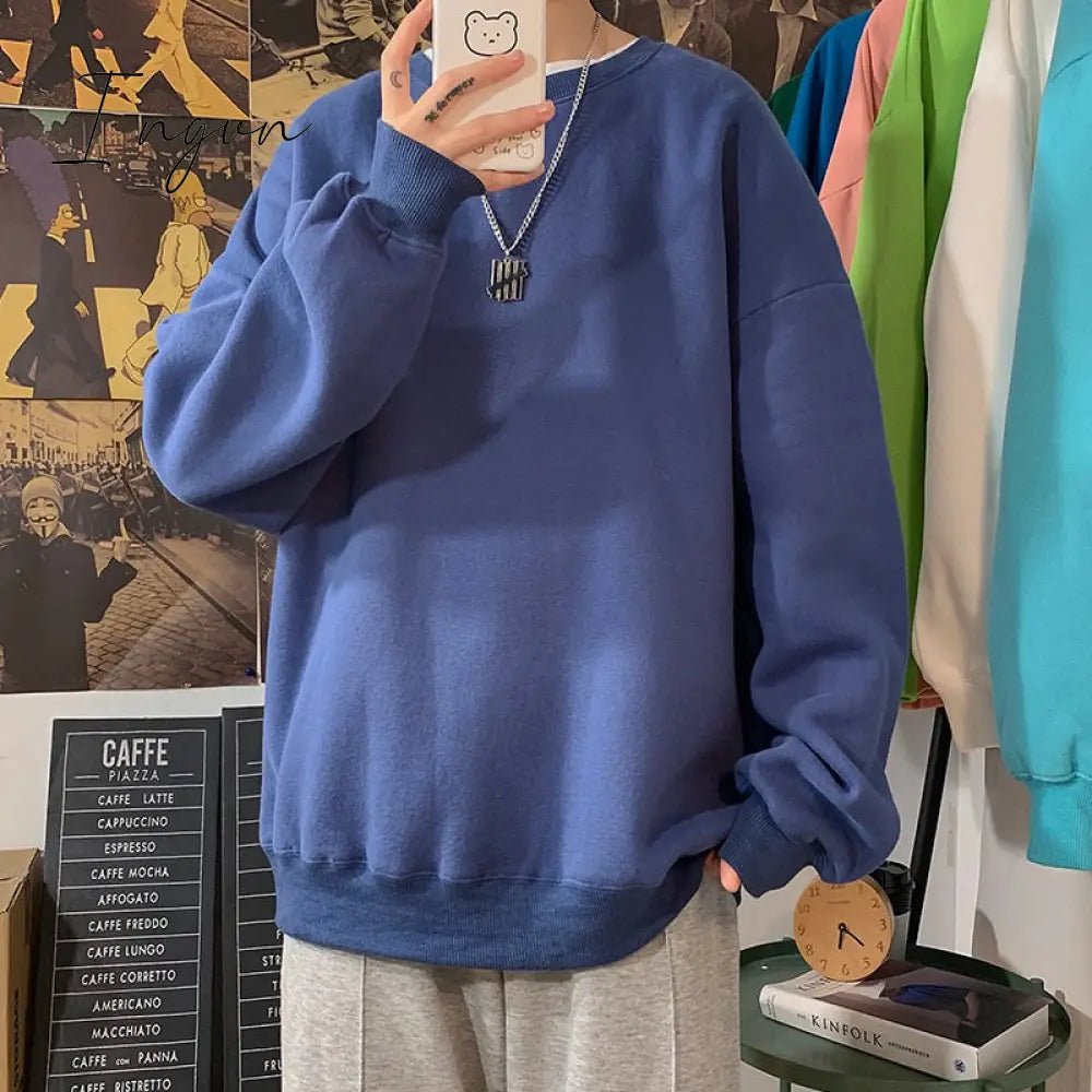 Ingvn - Women Letter Designer Love Y2k Hoodies Female Harajuku Korean Fashion Sweatshirts Girl Vintage Streetwear Hoodie