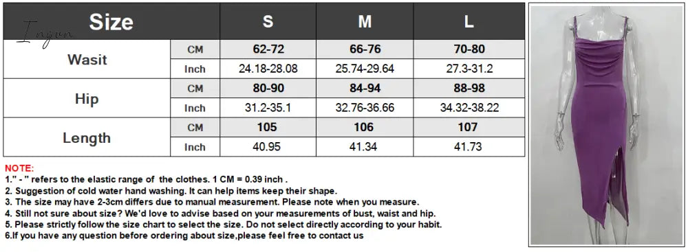 Ingvn - Spaghetti Strap Bodycon Dress Women Sexy Party Sleeveless Backless Solid Side Split Long Robe Elegant Commute Maxi Dresses