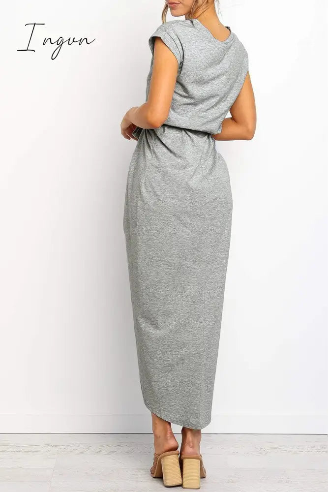 Ingvn -  After Midnight Ankle Length Midi Dress(4 Colors)