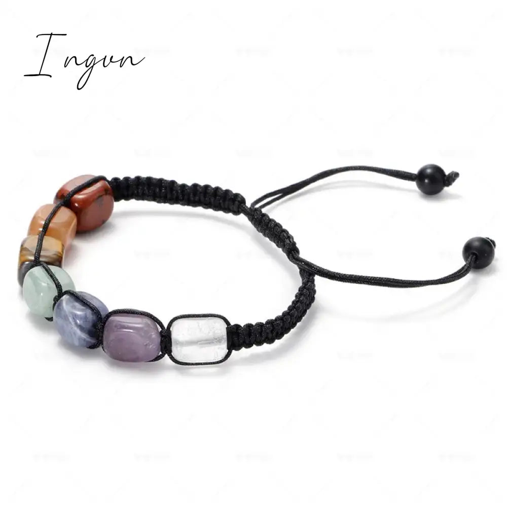 Charm Imitation Natural Stone Beaded Bracelet for Women Men Tiger Eye Beads Adjustable Bracelets Couple Friendship Party Jewelry