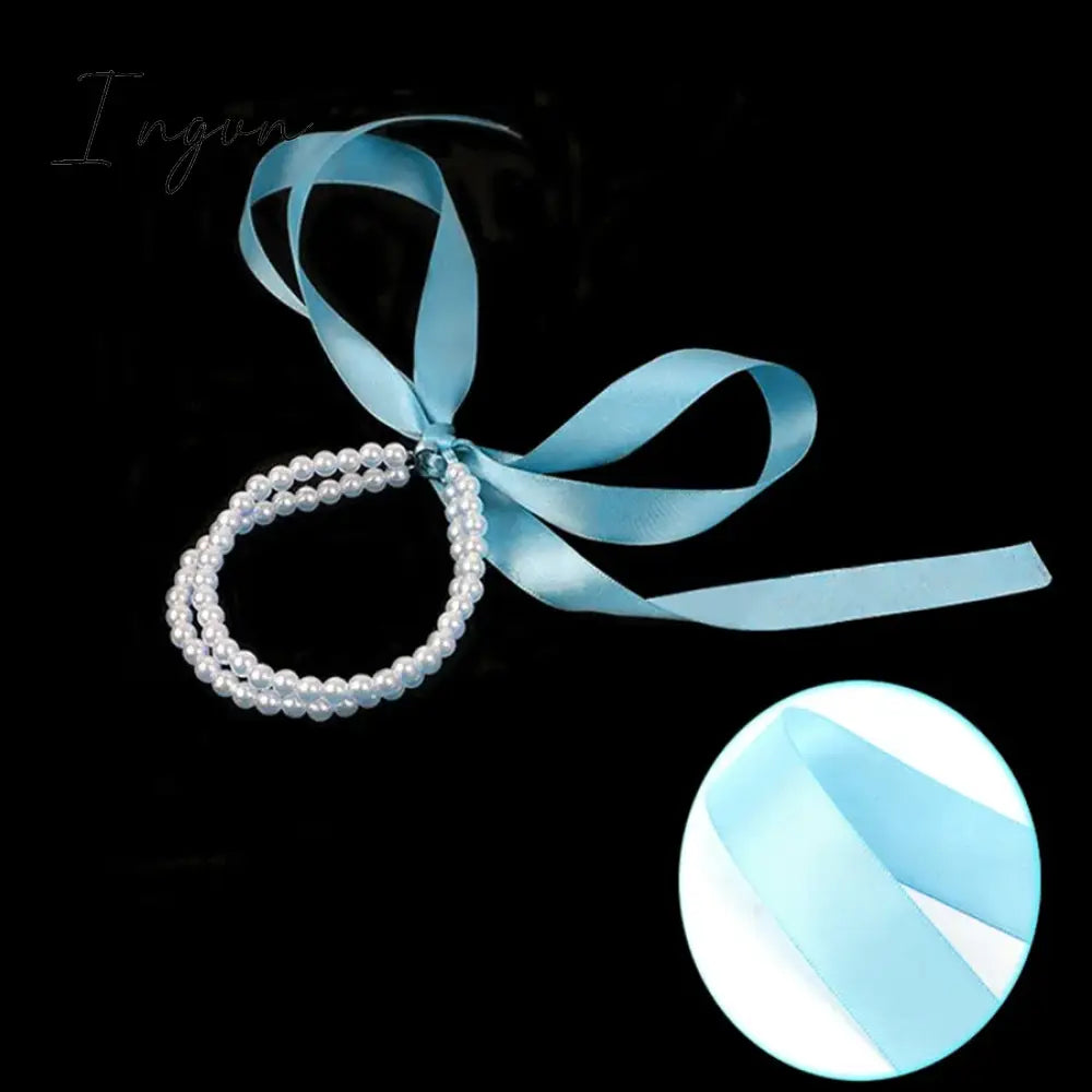 New Fashion Vintage Ribbon Bow Double Layered Anklet for Women Niche Design Charms Party Jewelry Vacation Gifts