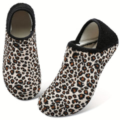 Fall Coziness Redefined: Women's Plush Lightweight Slip-On Flats – Sleek, Warm & Comfortable