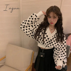 Ingvn - Y2k Clothes Sweatshirts Women Harajuku Short Female Sweatshirt Korean Fashion Pullover Oversize