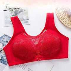 Ingvn - New No Rims Women Bras Seamless Lace Tube Top Anti-glare Breathable Comfort Large Cup Plus Size Women's Wireless Underwear