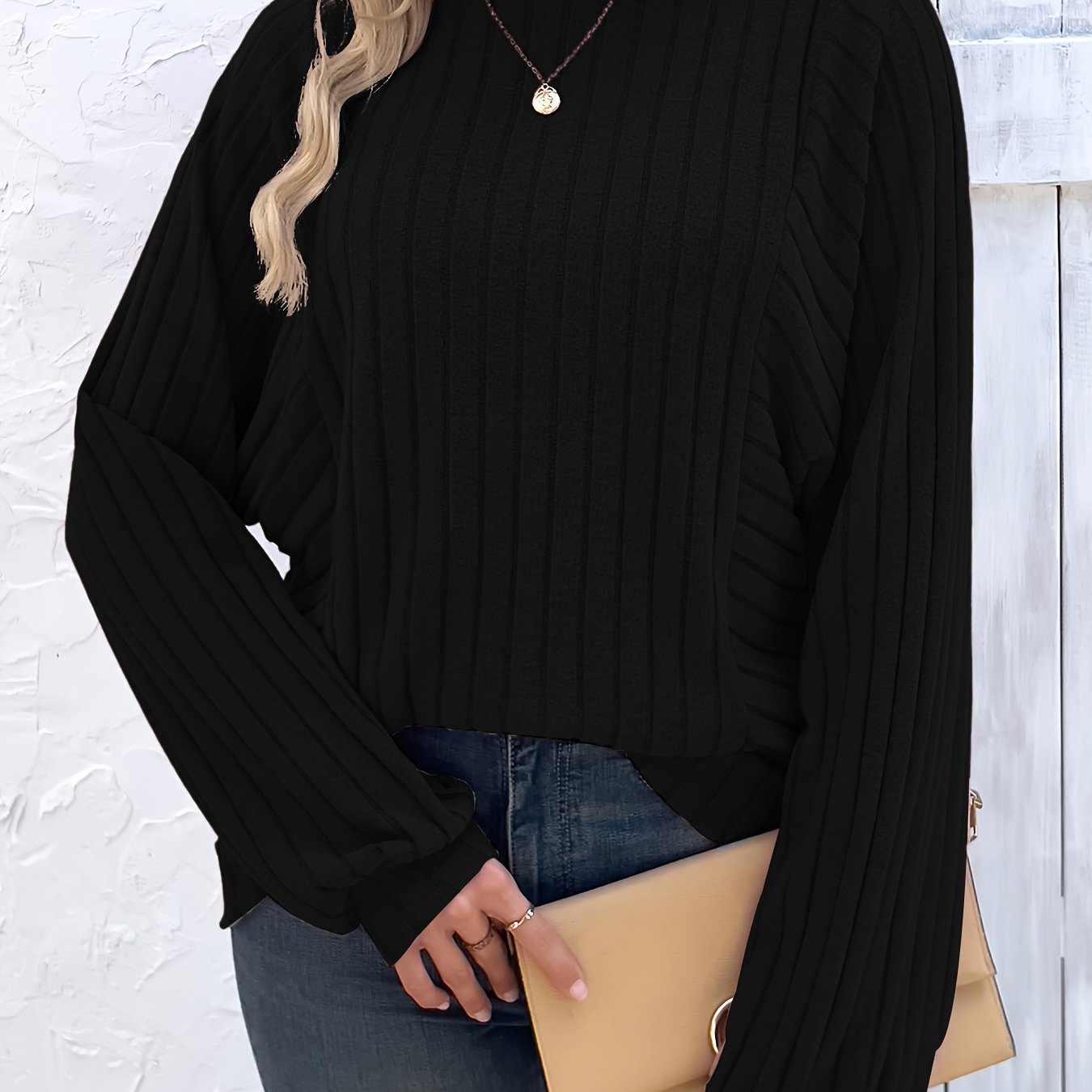 Women's Elegant Solid Color Casual Sports T-Shirt, Polyester, Round Neck, Regular Length, Sleeveless, Spring/Autumn, Knit Fabric, Fashion Top Tee