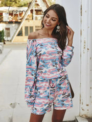 Ingvn - Long Sleeve Drawstring Romper
