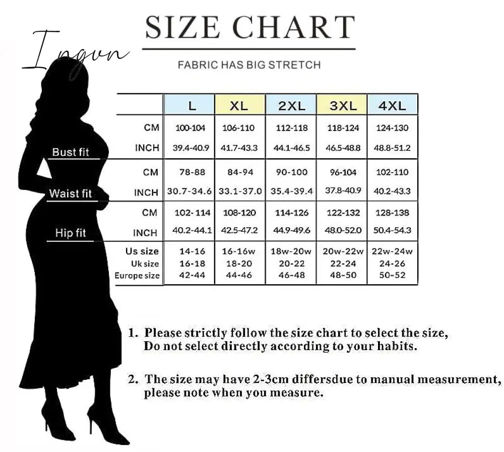 Ingvn - Pink Plus Size Dresses Women V Neck Short Puff Sleeve Big Flower Knee Length Outfits for Ladies Evening Birthday Party Gowns 4XL