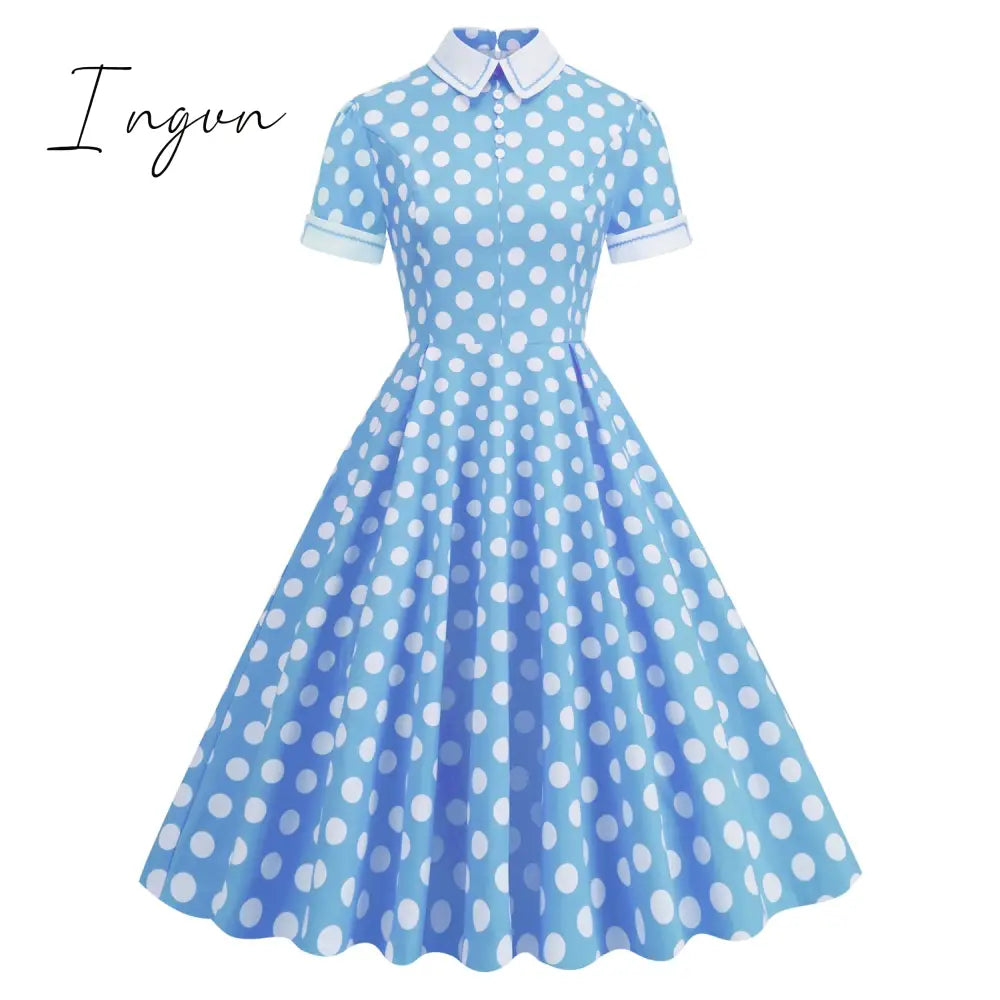 Ingvn - polka dot dress