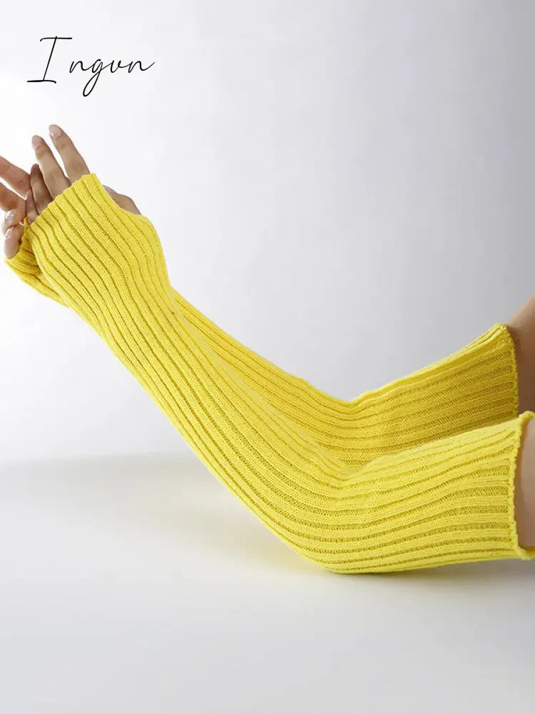 Ingvn - Original 9 Colors Striped Knitted Sleevelet