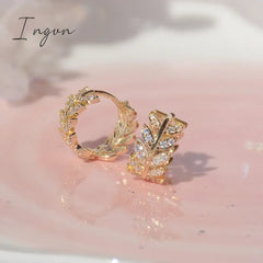 Hot Sale Exquisite Luxury Zircon Stud Earrings For Women AAA Zircon Shiny Rhinestone Geometrical Earring Party Wedding Jewelry