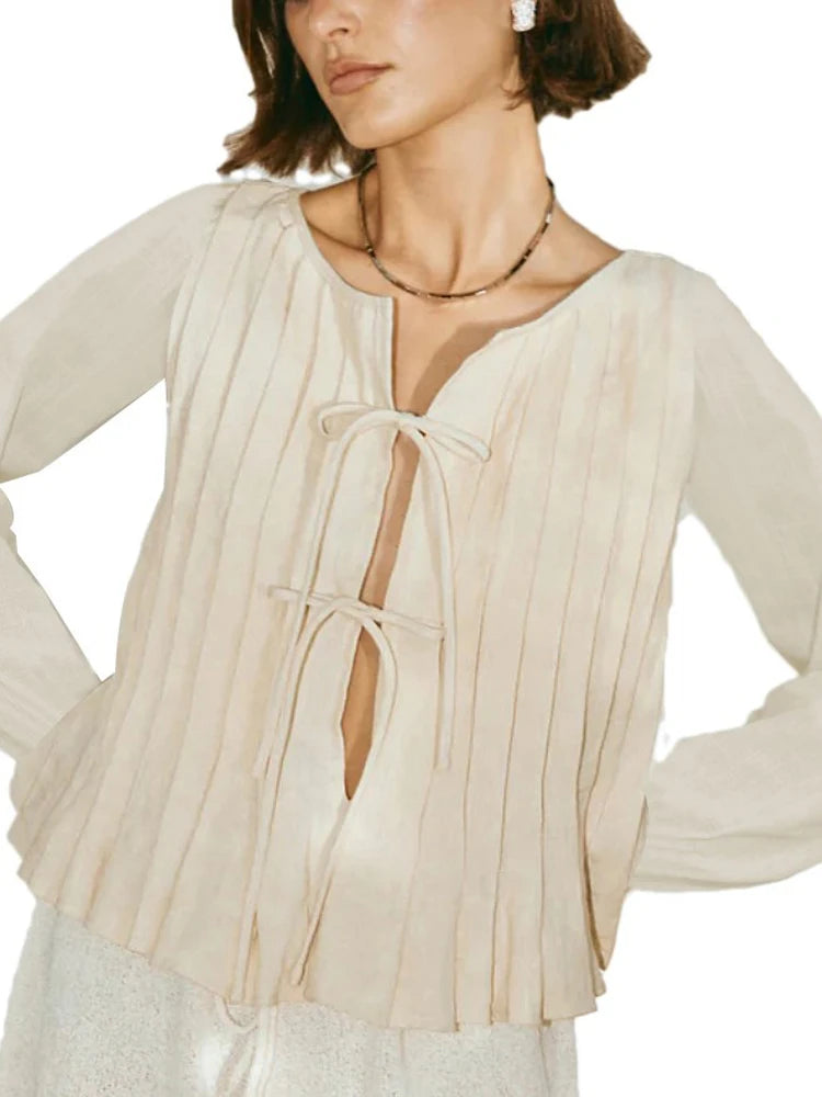 White Bandage Ribbed Tank Top Shirts For Women Hollow Out Sleeveless Slim Summer Fashion Vest Women's Lace-Up Vest Y2k Top