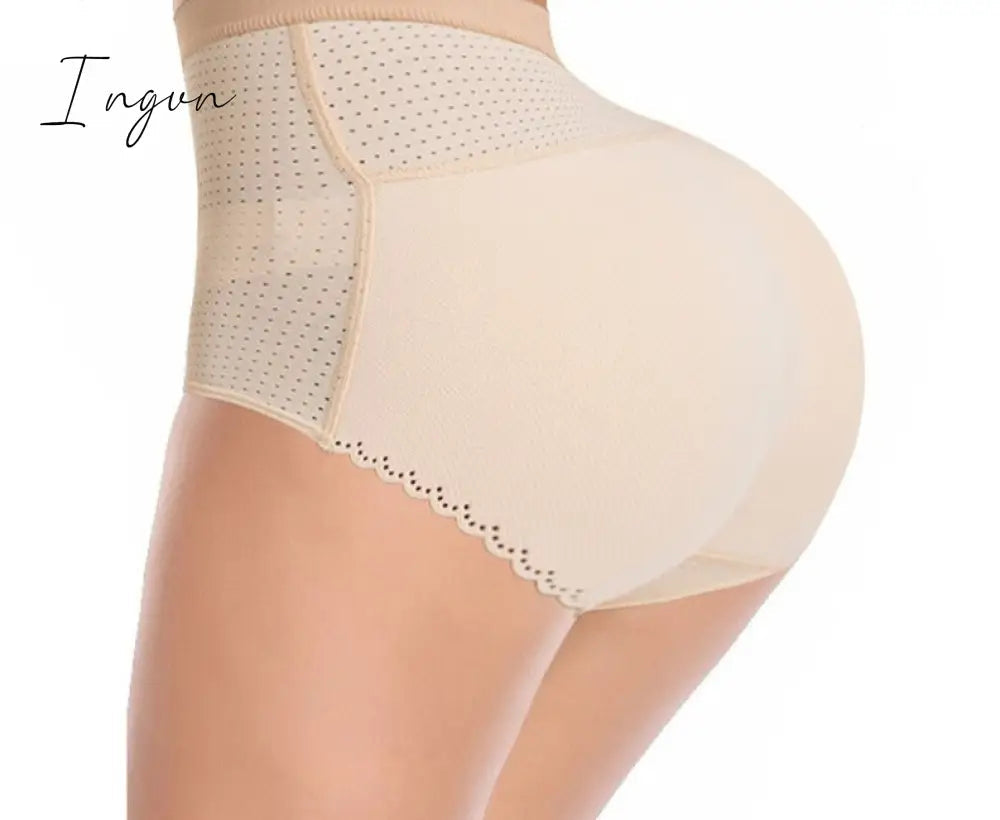 Ingvn - Fake Ass Seamless Women Body Shaper Slimming Panties Shapewear Hip Enhancer Booty Pad Push Up Butt Lifter Pant Underwear