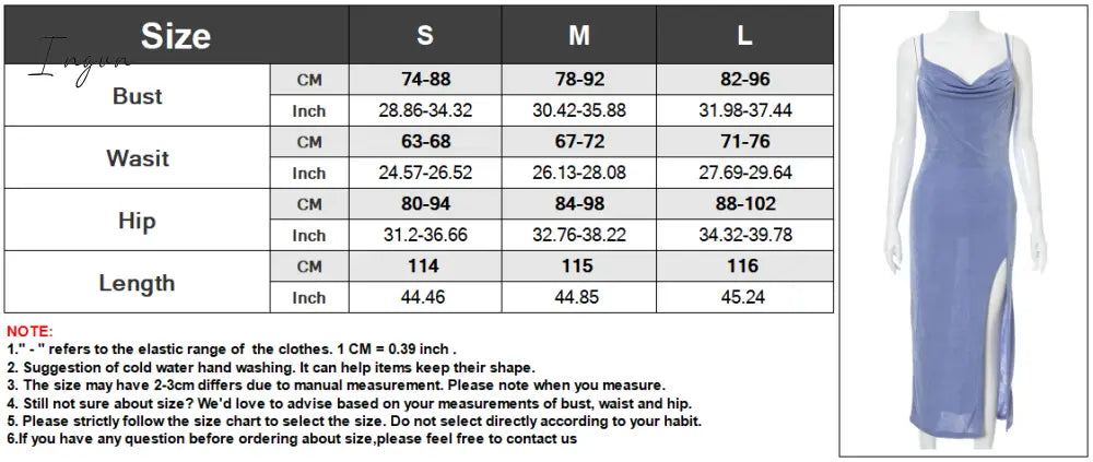 Ingvn - Spaghetti Strap Bodycon Dress Women Sexy Party Sleeveless Backless Solid Side Split Long Robe Elegant Commute Maxi Dresses
