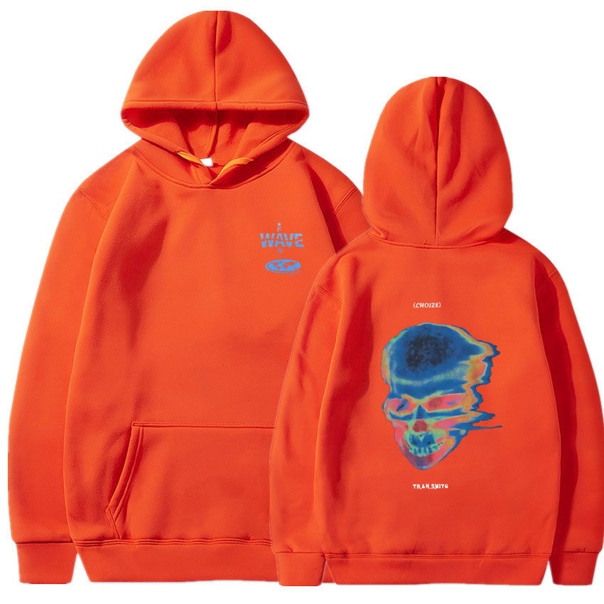 Voguable Hot Sale Fashion Creativity Design Skeleton Graphic Print Hoodie Men Women Fleece Cotton Hoodies Man Hip Hop Style Sweatshirt