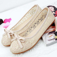 2026 Summer Women Flats Shoes Breathable Shallow Mouth Loafers Women Flats Shoes Mesh Sneakers Women Female Shoe Ballerina