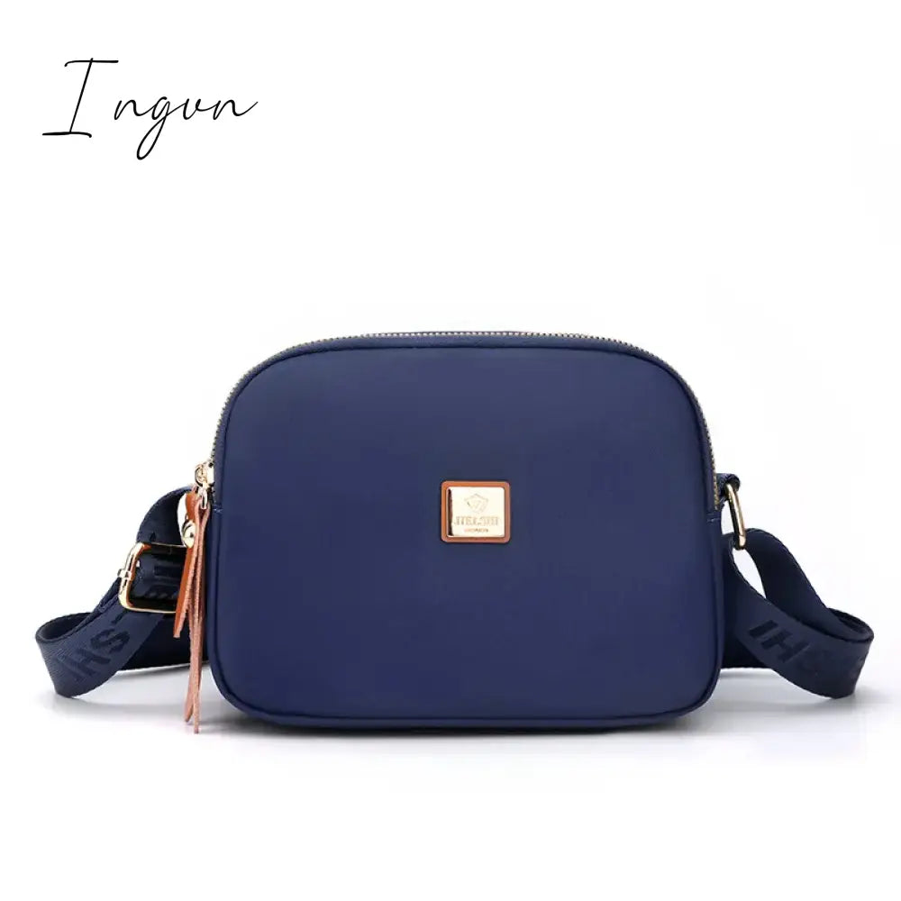 Ingvn - Small Shoulder Bag Women CrossBorder Supply Of Nylon Fabric Leisure Mini Shoulder Bag Ladies Embroidered Han Pocket