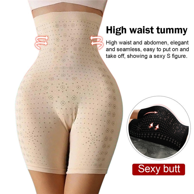 VOGUABLE Belly Slimming Panties Waist Trainer Body Shapers Women Tummy Control Underwear Postpartum Shapewear High Waist Underpants