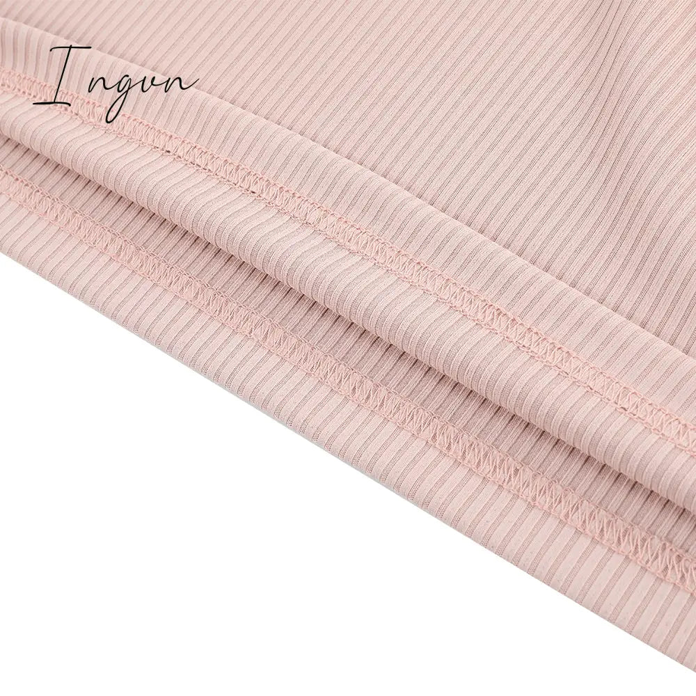 Ingvn - Lace Splicing Top Long Sleeve T Shirt Woman Button Slim Tops Tee Autumn Spring Patchwork Sleeve T-shirt Women Sexy Streetwear