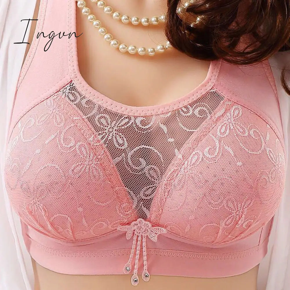 Ingvn - New No Rims Women Bras Seamless Lace Tube Top Anti-glare Breathable Comfort Large Cup Plus Size Women's Wireless Underwear