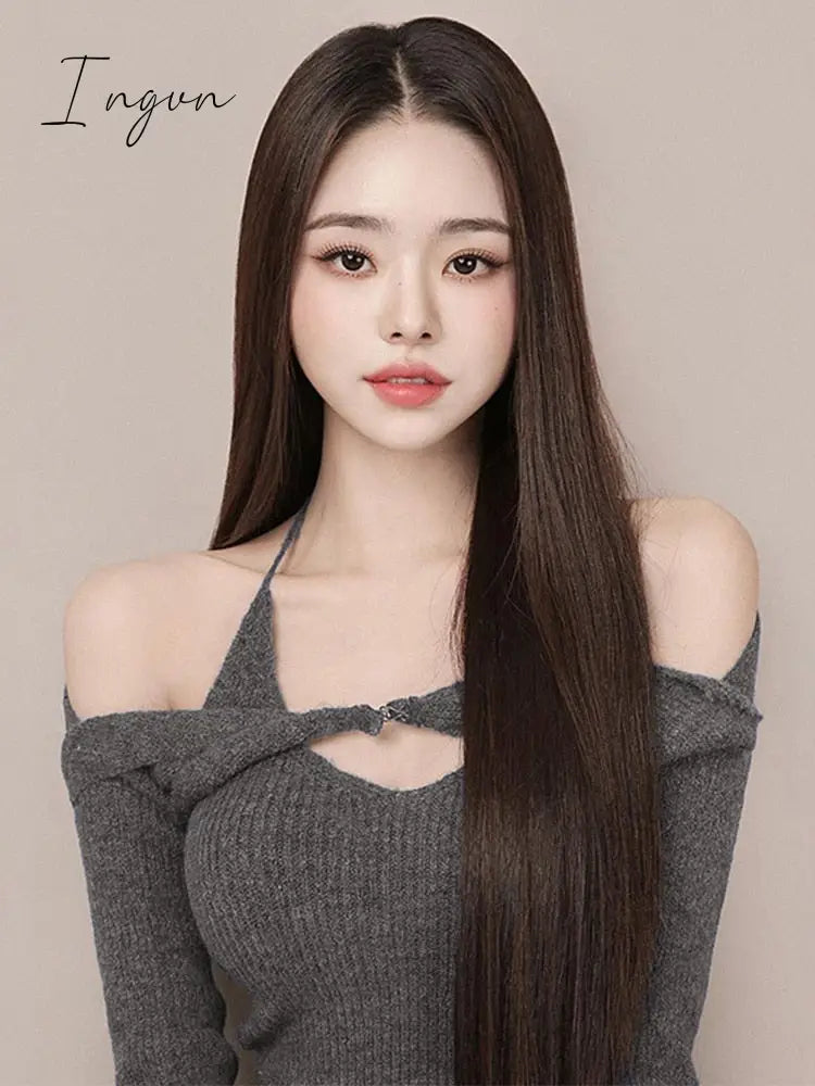 Ingvn - Y2K Top Women Long Sleeve T-Shirts 2 Piece Tops Halter Tanks Backless Crop Top Off Shoulder Tees Sexy Christmas Clothes