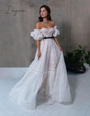 Ingvn - Ladies Lace Sexy Tube Top Evening Dress