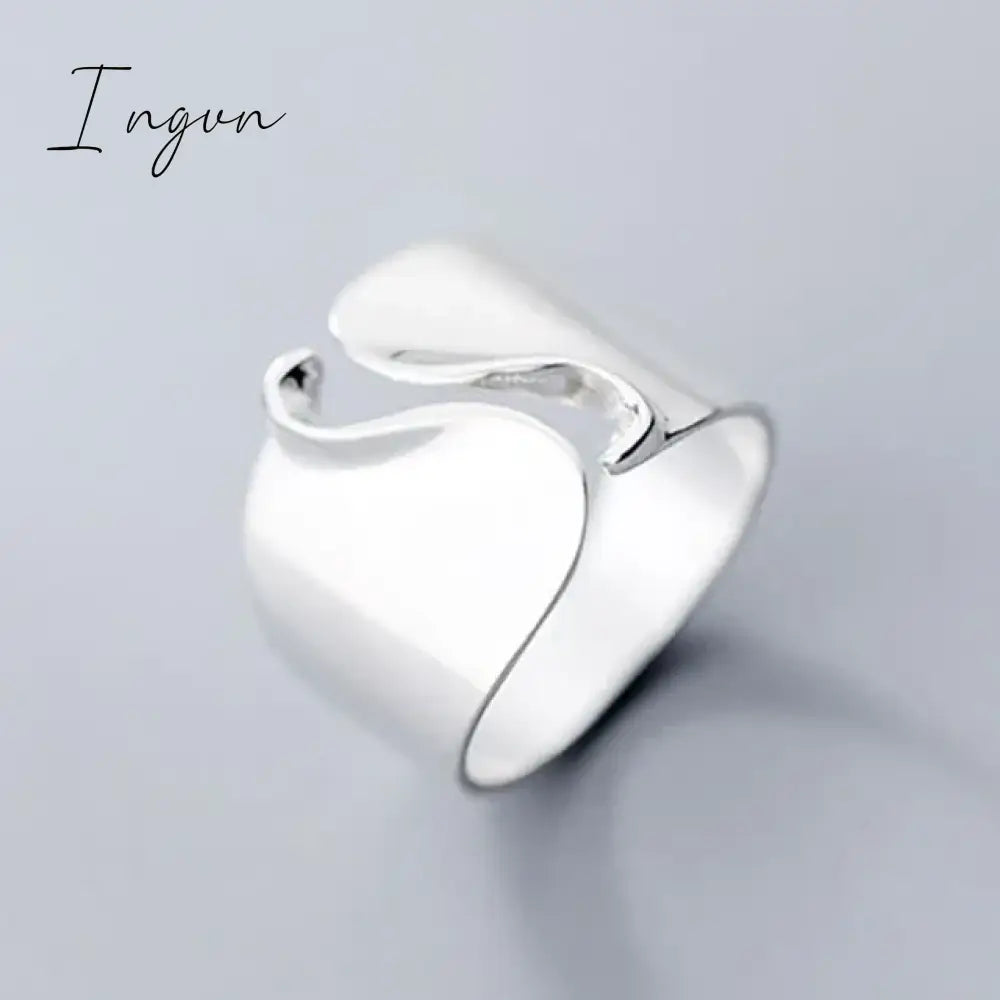 Simple Fashion Silver Color Feather Dolphin Adjustable Ring Exquisite Jewelry Ring For Women Party Wedding Engagement Gift