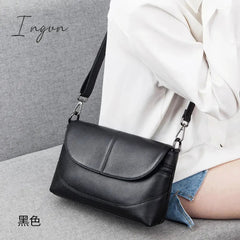 Ingvn - Genuine Leather Crossbody Bags for Women Ladies Shoulder Bags New Fashion Handbags female Cowhide Leather Purse Tote Bags