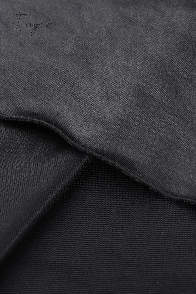 Sexy Solid Frenulum Asymmetrical Asymmetrical Collar One Step Skirt Dresses