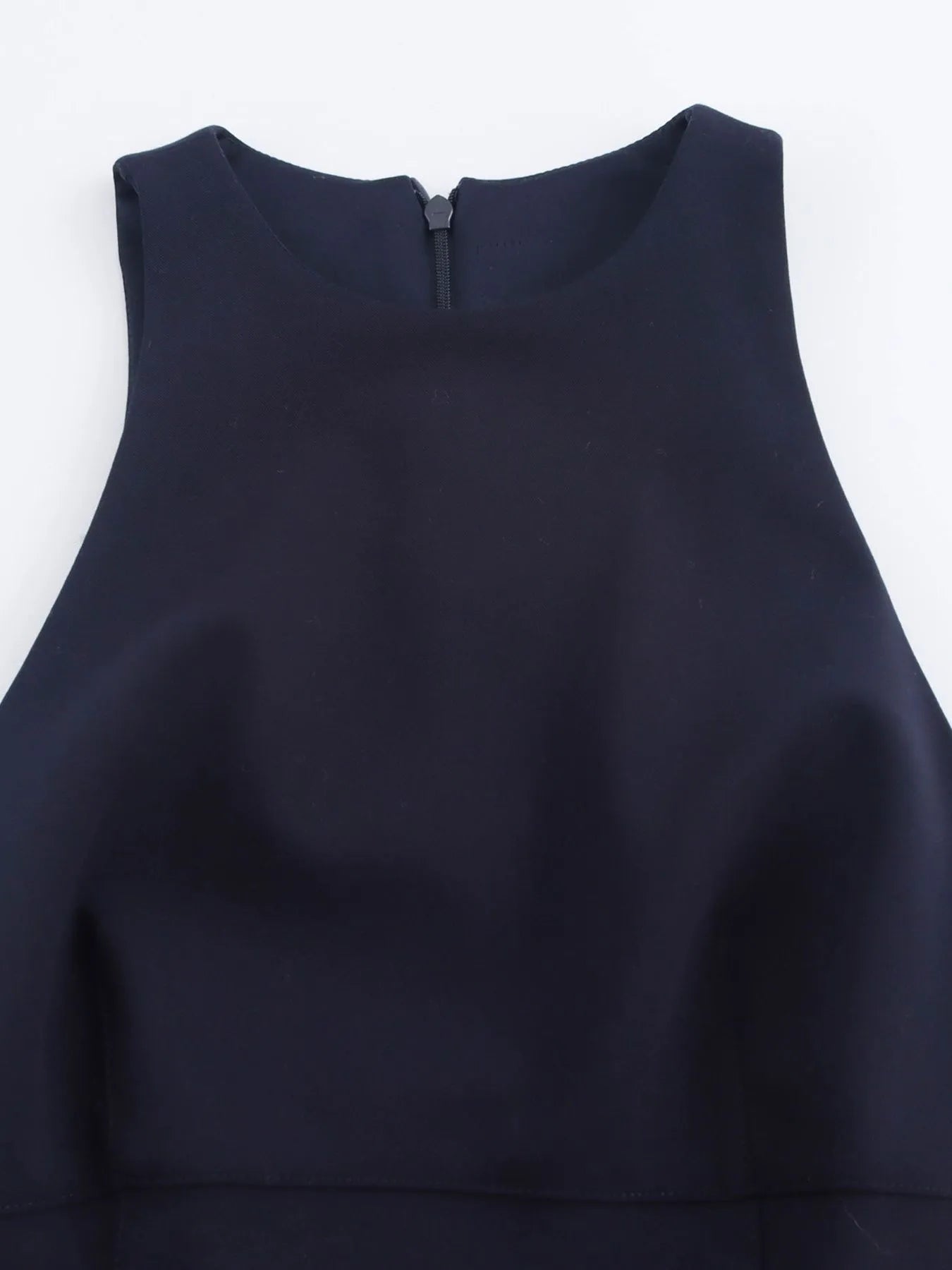 Sleeveless Halter Neck Mini Dress