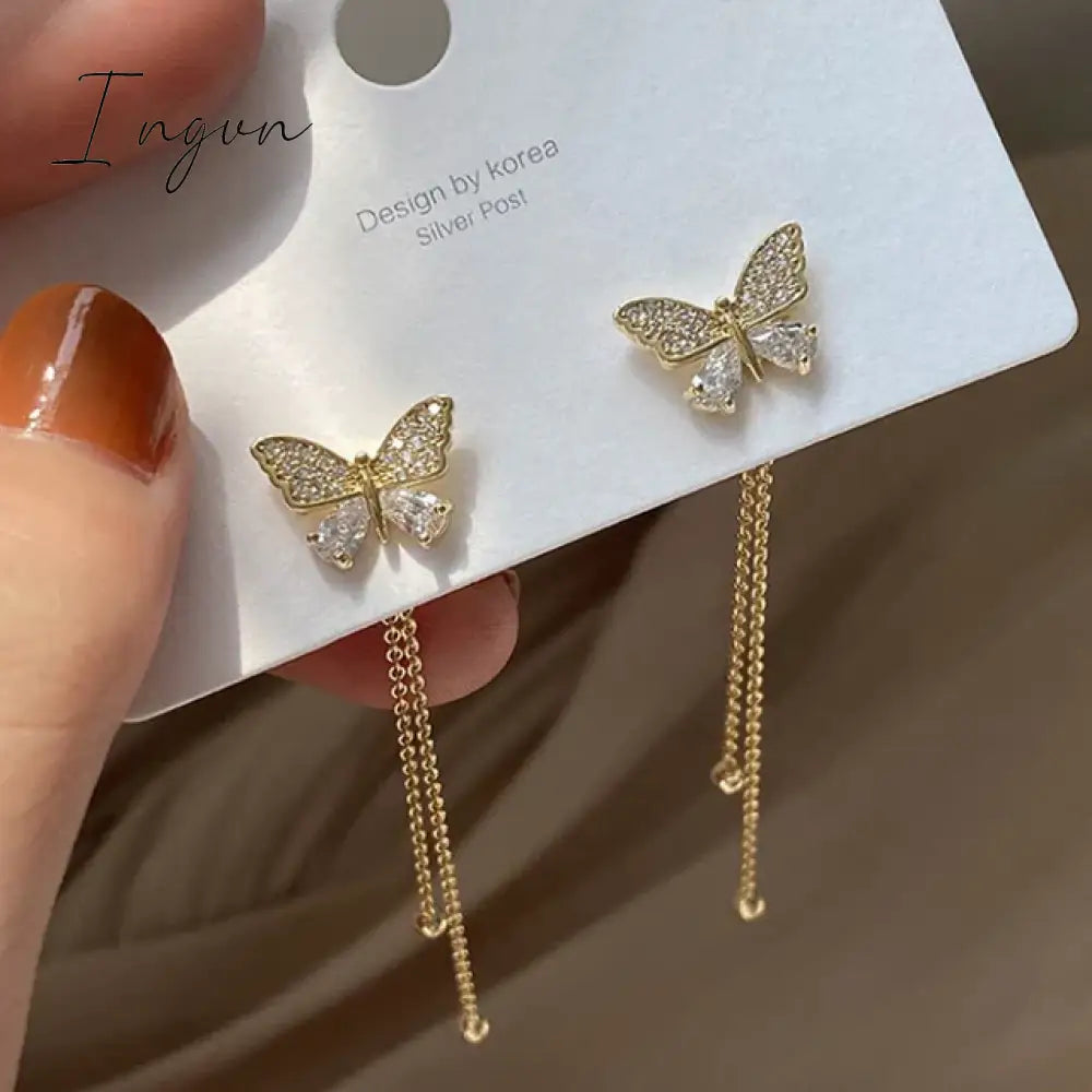 Hot Sale Exquisite Luxury Zircon Stud Earrings For Women AAA Zircon Shiny Rhinestone Geometrical Earring Party Wedding Jewelry