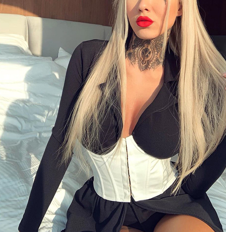 Women Ultra Super Wide Belt Elastic Corset Belt Fashion Wide Waist Belt Ladies Clothing Accesoories Female Decorations White