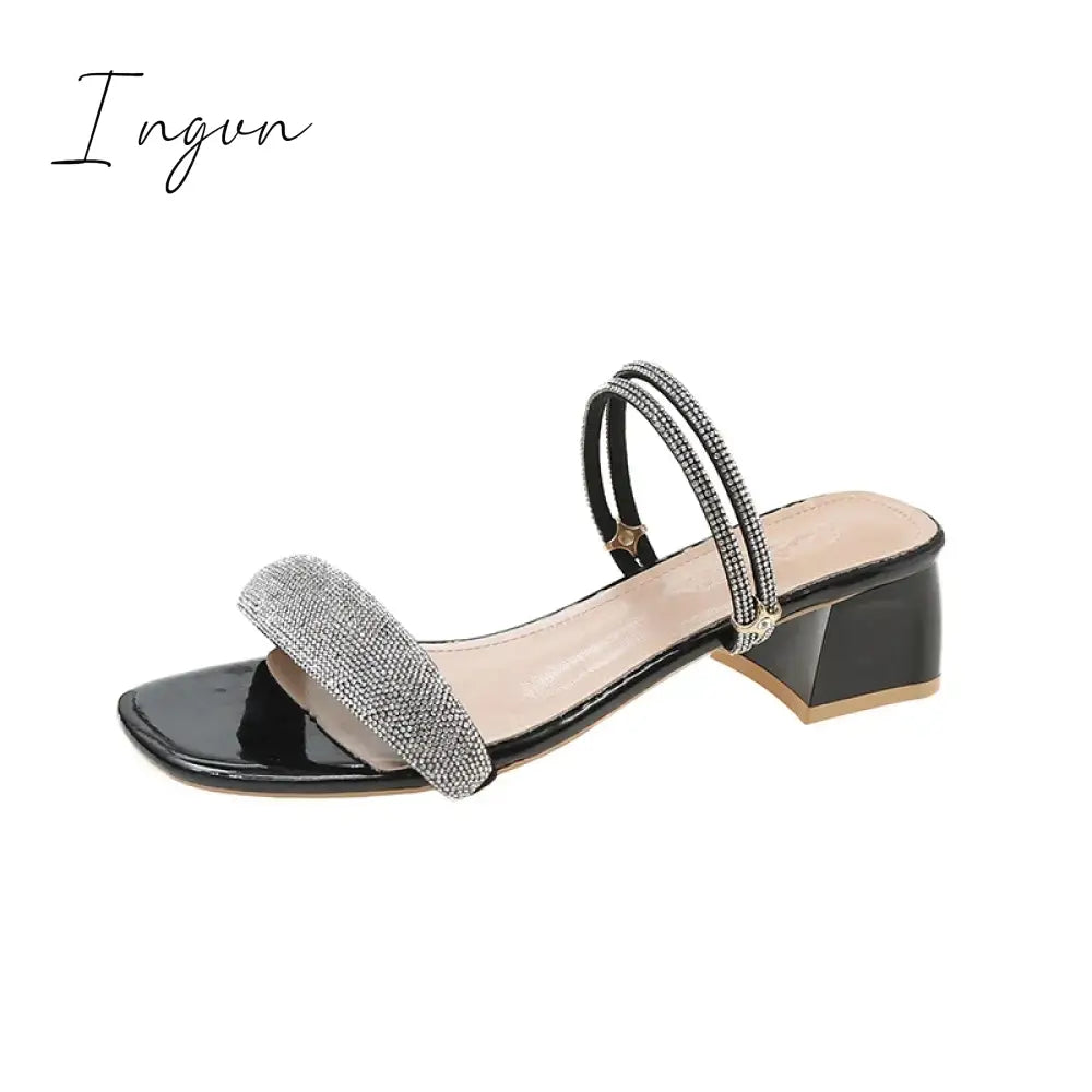 Ingvn - 2024 Fashion Women's Sandals peep-toe Heels, Women's Sandals, Party dress Shoes, Size 35-40