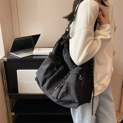 Ingvn  New Fashion Women's Bag High Quality Oxford Fabric Shoulder Bag Crossbody Bag Large Capacity Satchel Lady Leisure Commuting Bags