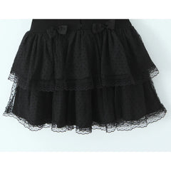 French Style Retro Spicy Girl Halter Mini Black Dress Women Fashion Backless Lace Spliced Bow Sexy Dresses Summer Robe