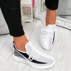 Ingvn - Breathable Lightweight Lace-Up Sneakers