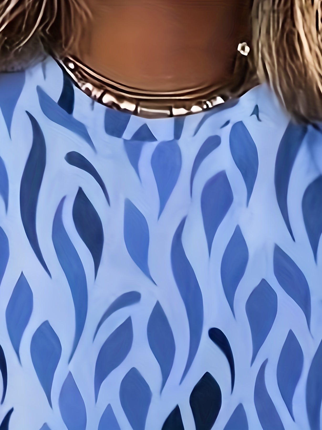 Vibrant All-Over Print Crew Neck Long Sleeve T-Shirt - Soft, Breathable, Casual Wear for Fall & Spring - Women's Fashion Clothing for Everyday Comfort