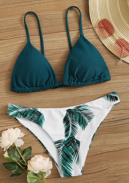 New style summer Women sexy Push-Up Padded Bra Swimsuit Beachwear stroje kapielowe damskie Bikini 2 piece Set Swimwear