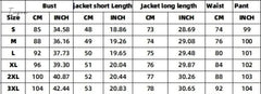 Ingvn - Women Fashion Trends Women's Suit Pantsuit African Long-sleeved Coat + Trousers Two-piece Spring/fall New Solid Color Business Suit